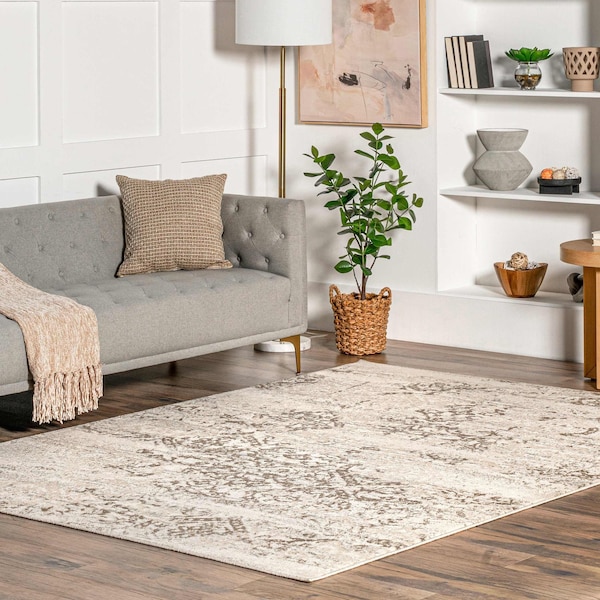 Nuloom Freja Faded Floral Area Rug 6ft OWMN06B-S606 - main